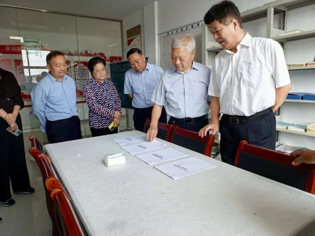 市关工委戚寿余主任一行赴淮阴区...